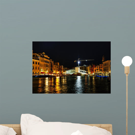Rialto Bridge Venice Wall Decal