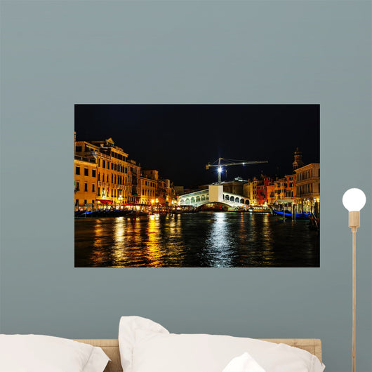 Rialto Bridge Venice Wall Decal