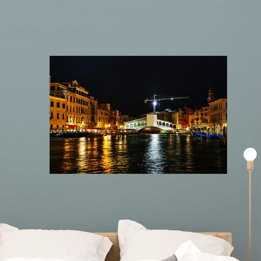 Rialto Bridge Venice Wall Decal