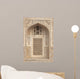 Ornate Marble Mughal Tomb Wall Decal