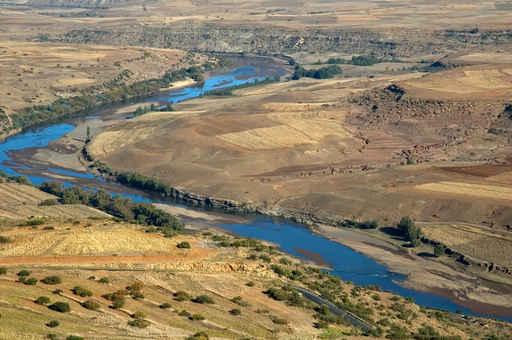 Orange River Wall Decal