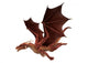 Gliding Red Dragon Wall Decal