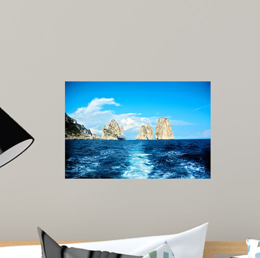 Capri Island Faraglioni Italy Wall Decal