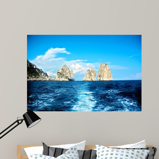 Capri Island Faraglioni Italy Wall Decal