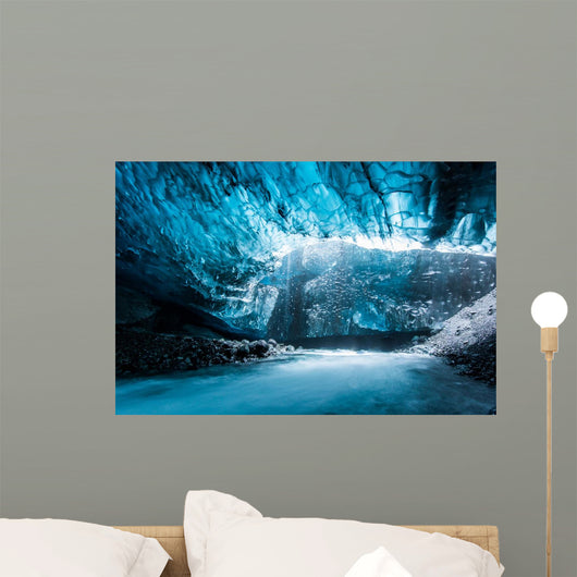 Ice Cave Iceland Deep Wall Decal