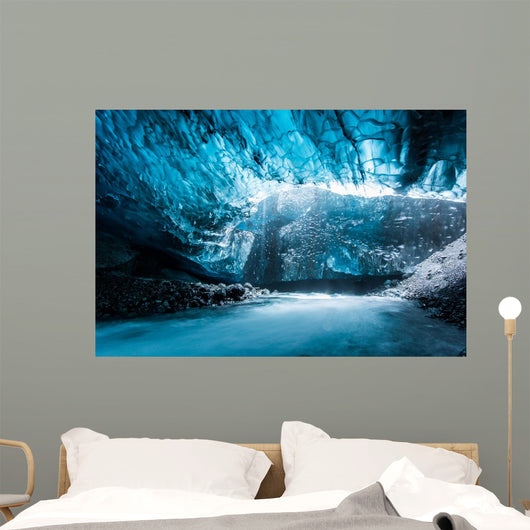 Ice Cave Iceland Deep Wall Decal