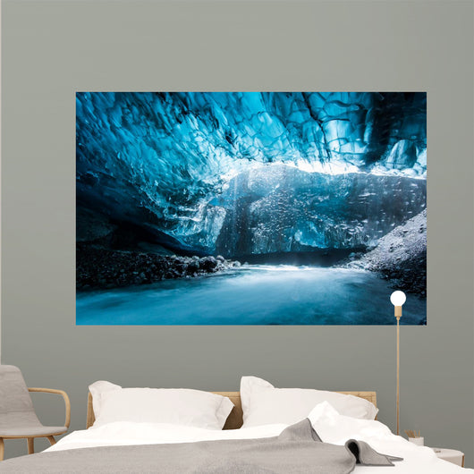 Ice Cave Iceland Deep Wall Decal