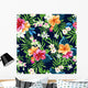 Tropical Summer Hibiscus Wall Decal
