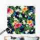 Tropical Summer Hibiscus Wall Decal