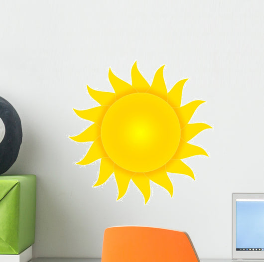 Sun Wall Decal
