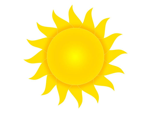 Sun Wall Decal