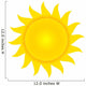 Sun Wall Decal