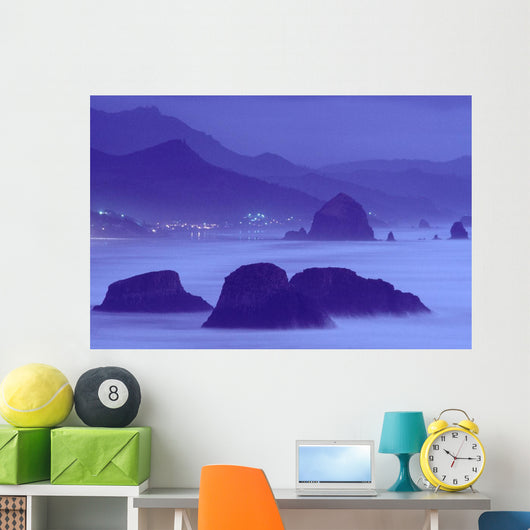 United States Oregon Cannon Wall Mural
