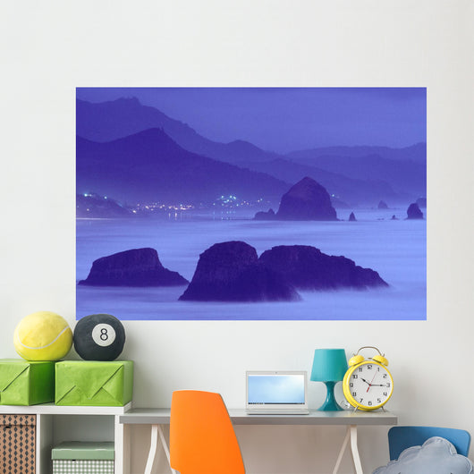 United States Oregon Cannon Wall Mural