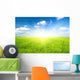Green Field Flax and Wall Decal