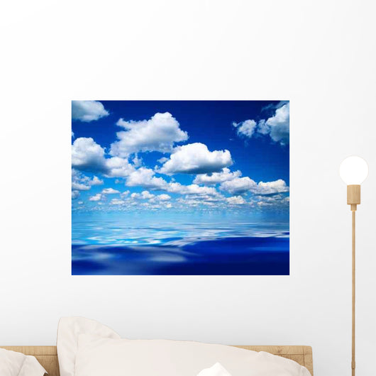 Perfect Blue Sky and Wall Decal