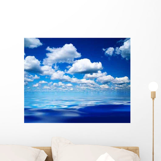 Perfect Blue Sky and Wall Decal