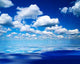 Perfect Blue Sky and Wall Decal