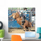 Bucking Bull Rider Wall Decal