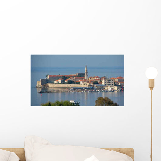 Panorama Old Budva Wall Decal