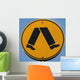 Pedestrian Crossing Sign Wall Decal