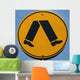 Pedestrian Crossing Sign Wall Decal