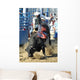 Bull Cowboy Rider Wall Decal