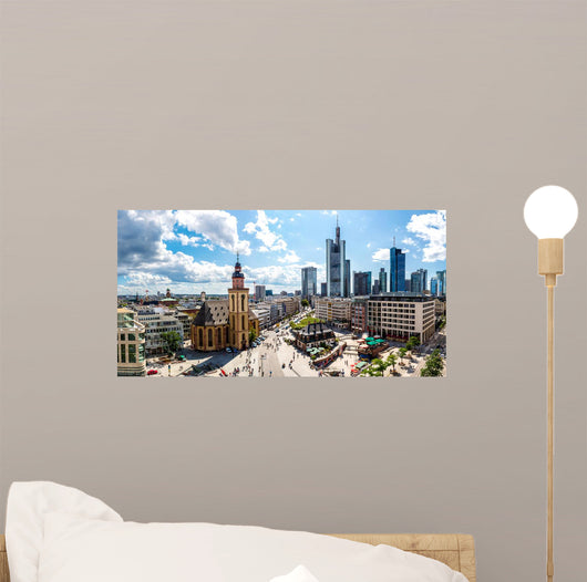 Financial District Frankfurt Wall Decal