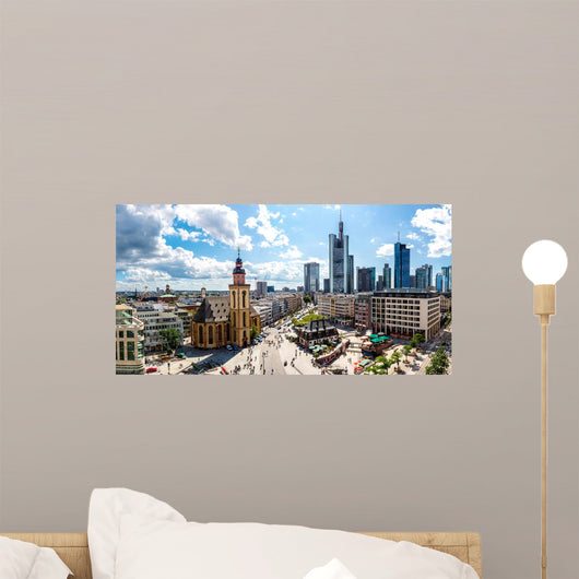 Financial District Frankfurt Wall Decal