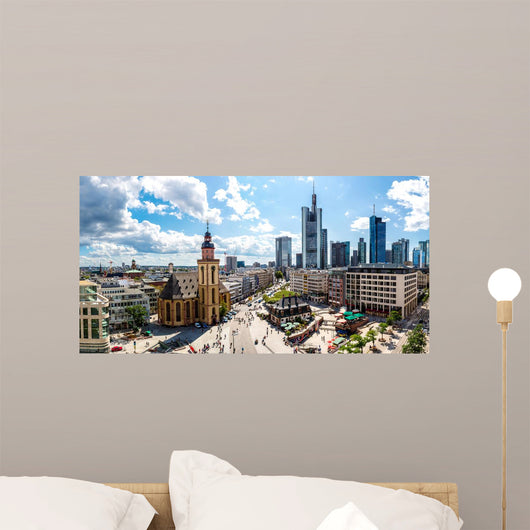 Financial District Frankfurt Wall Decal