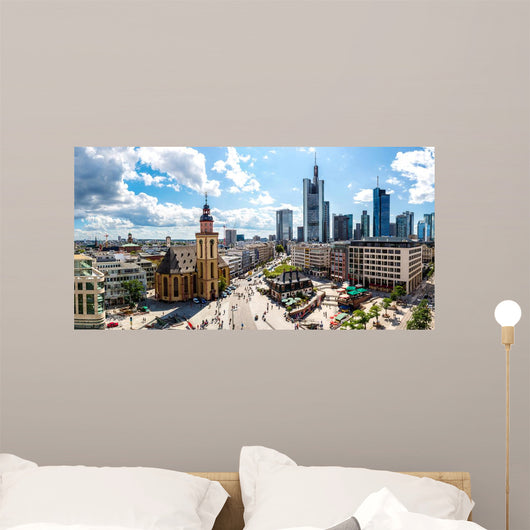 Financial District Frankfurt Wall Decal