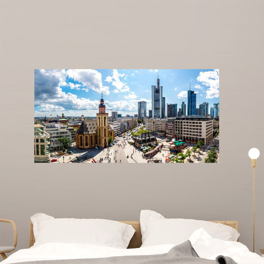 Financial District Frankfurt Wall Decal