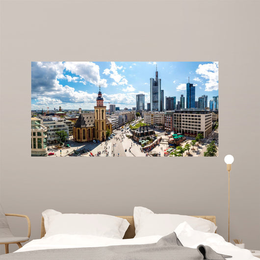 Financial District Frankfurt Wall Decal