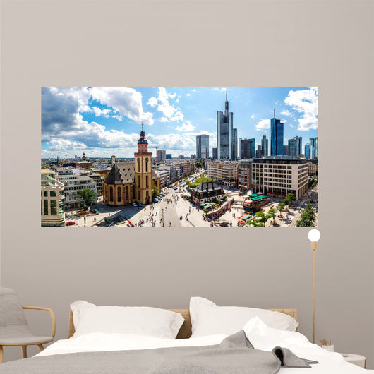 Financial District Frankfurt Wall Decal