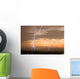 Lightening Strike over Johannesburg Wall Decal