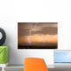 Lightening Strike over Johannesburg Wall Decal