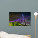 Nighttime DNA Bridge Singapore Wall Decal