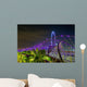 Nighttime DNA Bridge Singapore Wall Decal