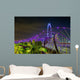 Nighttime DNA Bridge Singapore Wall Decal
