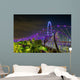 Nighttime DNA Bridge Singapore Wall Decal