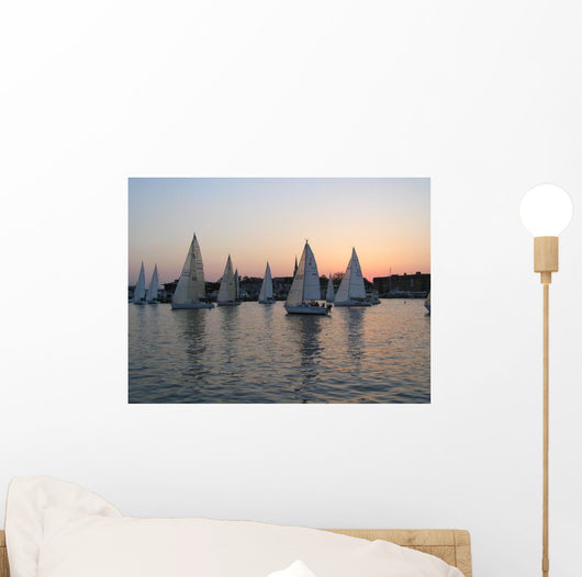 Segelbootrennen Annapolis Wall Decal
