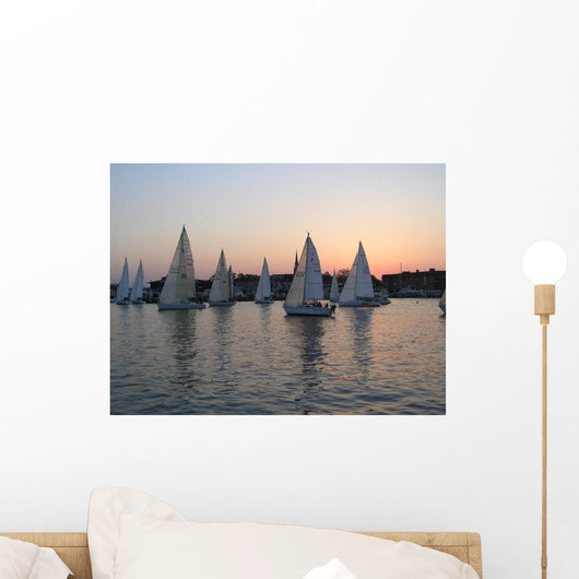 Segelbootrennen Annapolis Wall Decal