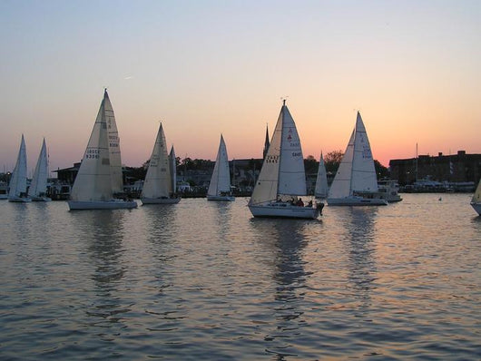 Segelbootrennen Annapolis Wall Decal