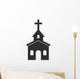 Iconic Church Wall Decal