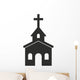 Iconic Church Wall Decal