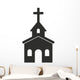 Iconic Church Wall Decal