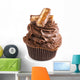 Chocolate Cupcake Wall Decal Design 1