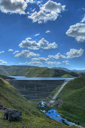Mohales Dam Lesotho Wall Decal