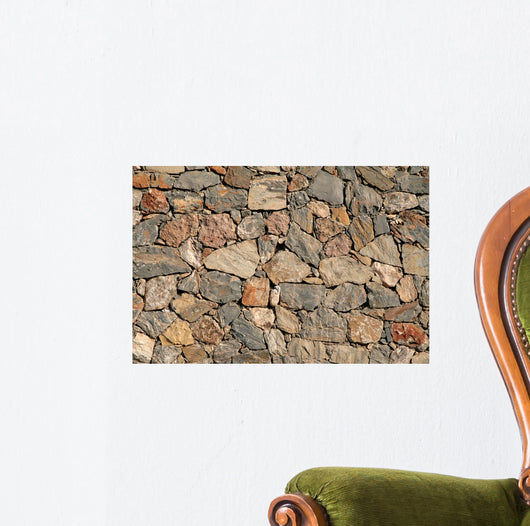 Stone Wall Wall Decal