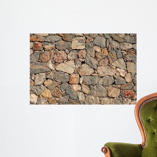 Stone Wall Wall Decal